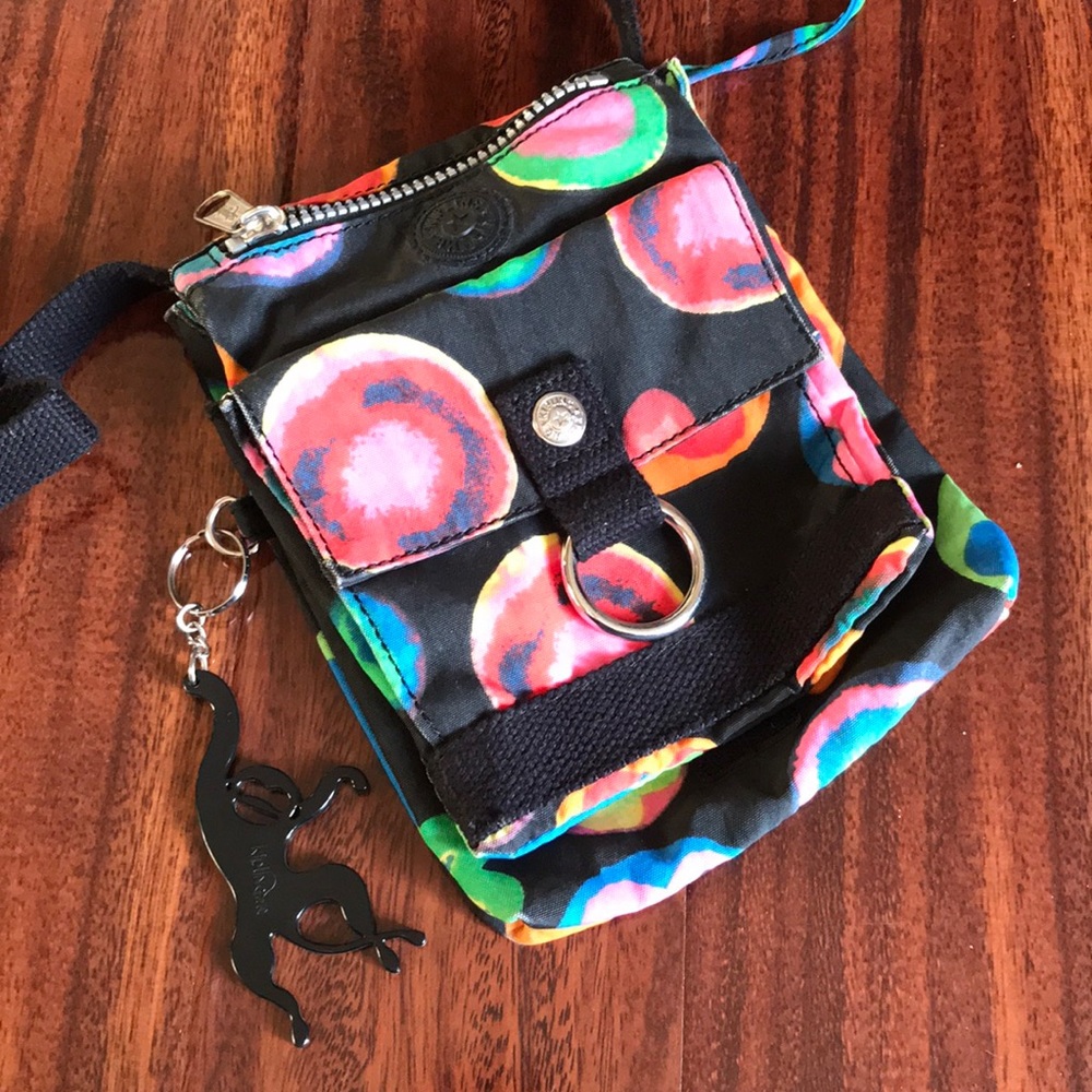 Kipling Black/Multi-Color Small Crossbody Bag - image 2
